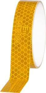 Páska Strend Pro, 25 mm, L-2 m, žltá, reflexná