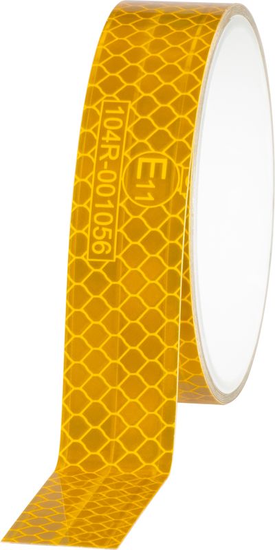 Páska Strend Pro, 25 mm, L-2 m, žltá, reflexná