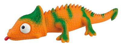 Játék PET EXPERT, kutyának, gyík, hanggal, latex, 30 cm