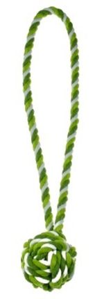 Hračka PET EXPERT, pre psa, špagátové preťahovadlo s uzlom, 38 cm