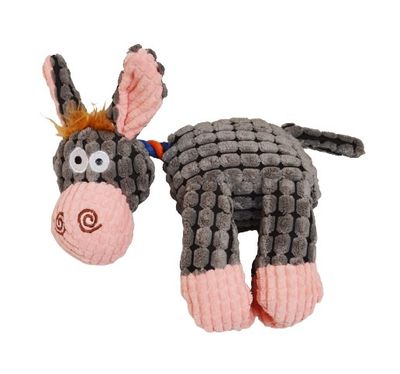 Játék PET EXPERT, kutyának, szamár, plüss, 28 cm