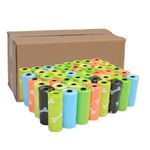 TATRAPET dog waste bags, printed, coloured, annual pack (48 rolls/720 pcs)