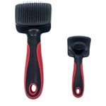 Brush PET EXPERT, for cats, self-cleaning, 7.5x18.5cm