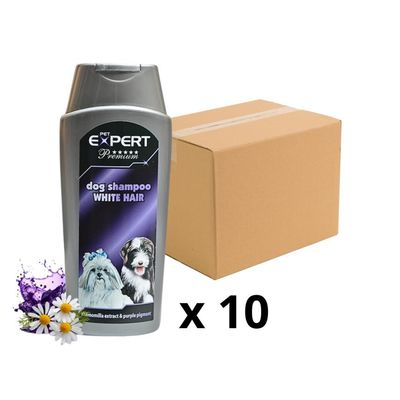 Šampón PET EXPERT, pre psov s bielou srsťou, 300ml
