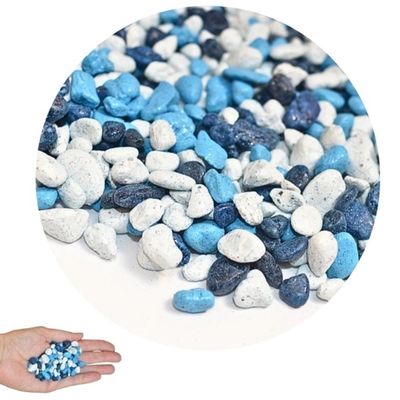 Akváriový štrk TATRAPET Modrá lagúna, dekoračný, 4-8mm, 5 kg