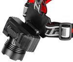 Headlamp Strend Pro Headlight XL121807, LED, 1000 lm, ZOOM, 1800 mAh, USB charging