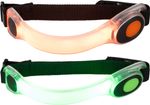 Bracelet Strend Pro LB1204, LED, 2xCR2032, 185x35x15 mm, elastic, Sellbox 16 pcs