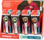 Náramok Strend Pro LB1204, LED, 2xCR2032, 185x35x15 mm, elastický, Sellbox 16 ks