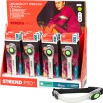 Bracelet Strend Pro LB1204, LED, 2xCR2032, 185x35x15 mm, elastic, Sellbox 16 pcs