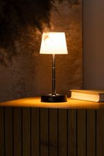 Lámpa Strend Pro NLTL-12-4746, asztali, szabályozható fényerejű, teleszkópos, LED 110m, 800 mAh, újr