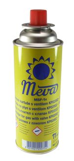 Gázpatron Meva 227 g, 390 ml, bután, szelepes