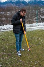 Zberač Strend Pro, na odpadky, 130 cm