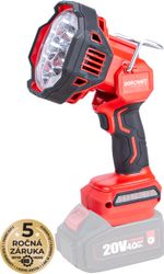 Reflektor Worcraft CLED-S20Li-30WB ShareSYS, 20V Li-ion, kézi, 30 W, 1100/2000/3000 lm