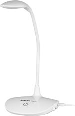 Lámpa Strend Pro, asztali, LED, fényerősség választás, USB, 2 W, fehér