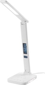 Lamp Strend Pro, desk, LED, wireless charging, light intensity selection, with display, clock, alarm
