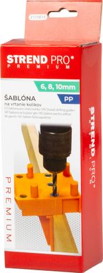 Template Strend Pro Premium, for drilling holes for dowel joints, for carpenters