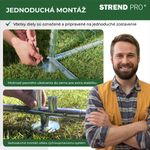 Tyúkól Strend Pro, baromfihoz, volier, ketrec, tetővel, 3x2x2 m