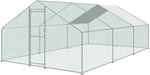 Tyúkól Strend Pro, baromfihoz, volier, ketrec, tetővel, 3x6x2 m