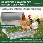 Feeder Strend Pro, for poultry, automatic, treadle, max. 5 kg