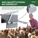 Kŕmitko Strend Pro, pre hydinu, automatické, nášľapné, max. 5 kg