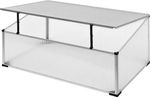 Cold Frame Strend Pro Greenhouse, Alu, PC, 100x60x40/30 cm