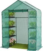 Cold Frame Strend Pro Greenhouse, foil, walk-in, 1430x730x1950 mm, foil greenhouse