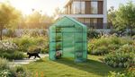 Cold Frame Strend Pro Greenhouse, foil, walk-in, 1430x730x1950 mm, foil greenhouse