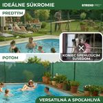 Árnyékoló háló HOBBY.NET, 1,2x10 m, HDPE, UV, 80 g/m2, 85% zöld