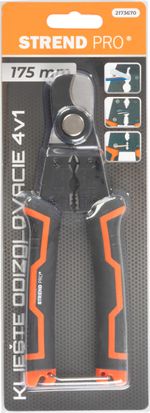 Pliers Strend Pro, 175 mm, cutting, for ropes, cables and wire, crimping