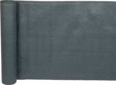 Szövet árnyékoló POPULAR.NET 1,2x10 m, HDPE, UV, 150 g/m2, 90% antracit