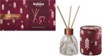 Set Bolsius, Winter Spices, Christmas, gift, candle + diffuser, scented, red