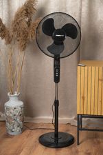 Ventilátor Strend Pro, stojanový, s diaľkovým ovládaním, 40 cm, 45 W