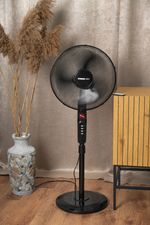 Ventilátor Strend Pro, álló, távirányítóval, 40 cm, 45 W
