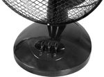 Ventilátor Strend Pro, asztali, fekete, 23 cm, 25 W