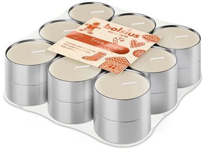 Gyertyák Bolsius Tealight Cookie Fever, Karácsony, teamécses, illatos, csomag 18 db