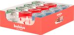 Candle Bolsius Starlight, 82x68 mm, 3 types of scents, in glass, pack of 12 pcs