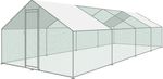 Csirkeól Strend Pro, baromfinak, röpde, ketrec, tetővel, 3x8x2 m
