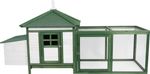 Chicken coop Strend Pro, for poultry, with roof, 196x76.5x98 cm