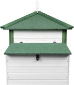Chicken coop Strend Pro, for poultry, with roof, 196x76.5x98 cm
