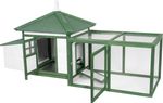 Chicken coop Strend Pro, for poultry, with roof, 196x76.5x98 cm