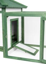 Chicken coop Strend Pro, for poultry, with roof, 196x76.5x98 cm