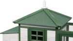 Chicken coop Strend Pro, for poultry, with roof, 196x76.5x98 cm