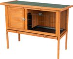Rabbit hutch Strend Pro, with roof, 91.5x45x70 cm
