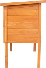 Rabbit hutch Strend Pro, with roof, 91.5x45x70 cm