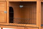 Nyúlketrec Strend Pro, tetővel, 91,5x45x70 cm