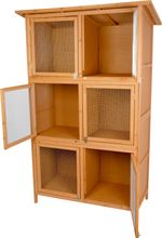 Králikáreň Strend Pro, so strechou, 116x60x180 cm