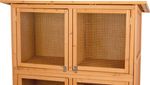 Králikáreň Strend Pro, so strechou, 116x60x180 cm