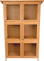 Rabbit hutch Strend Pro, with roof, 116x60x180 cm