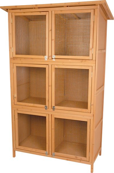 Králikáreň Strend Pro, so strechou, 116x60x180 cm
