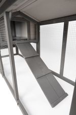 Králikáreň Strend Pro, so strechou, 147x54x85 cm